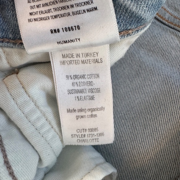 Citizens Of Humanity Charlotte light denim jean size 30 - Picture 6 of 14